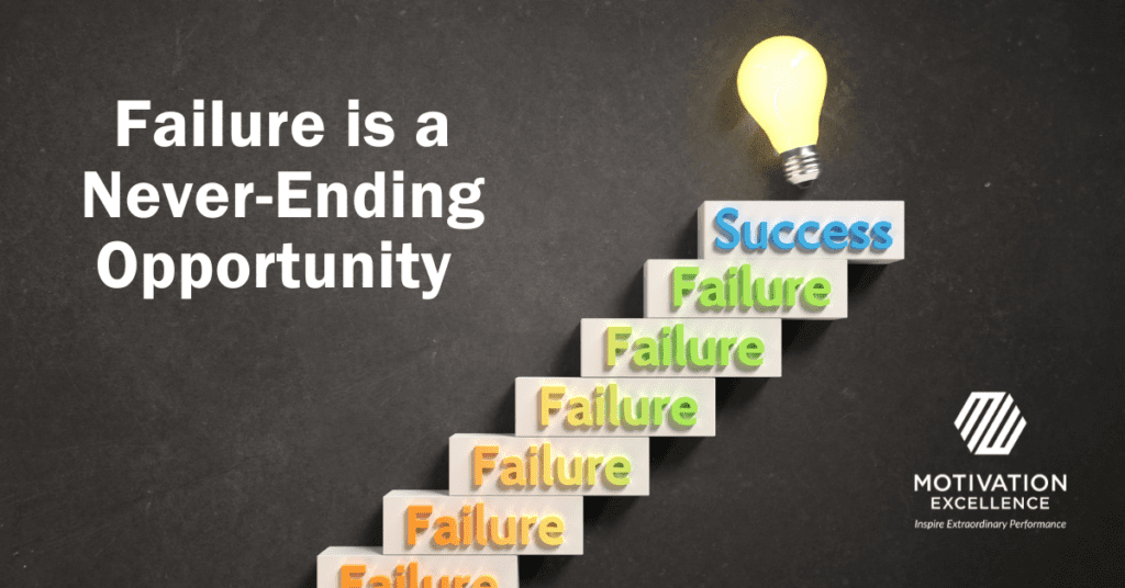 failure is important to success, failure at work
